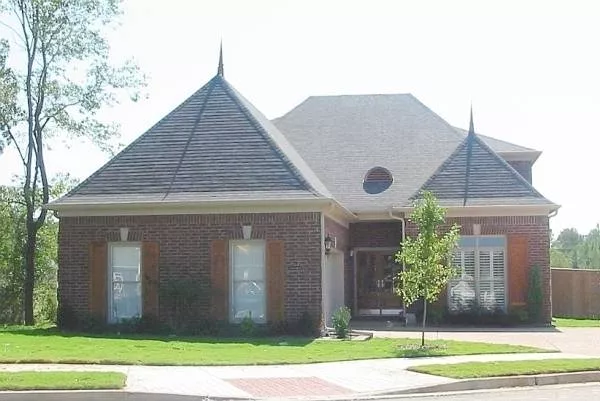 image of french country house plan 8144